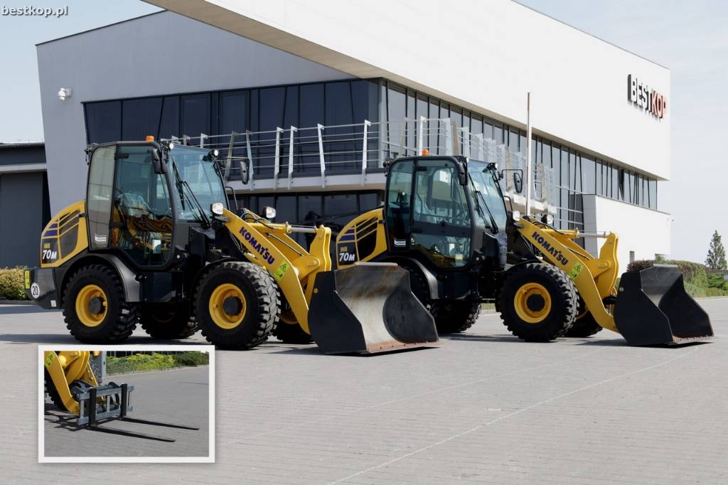 Chargeuse sur pneus Komatsu WA 70 M-8 — occasion 2023, 80 h