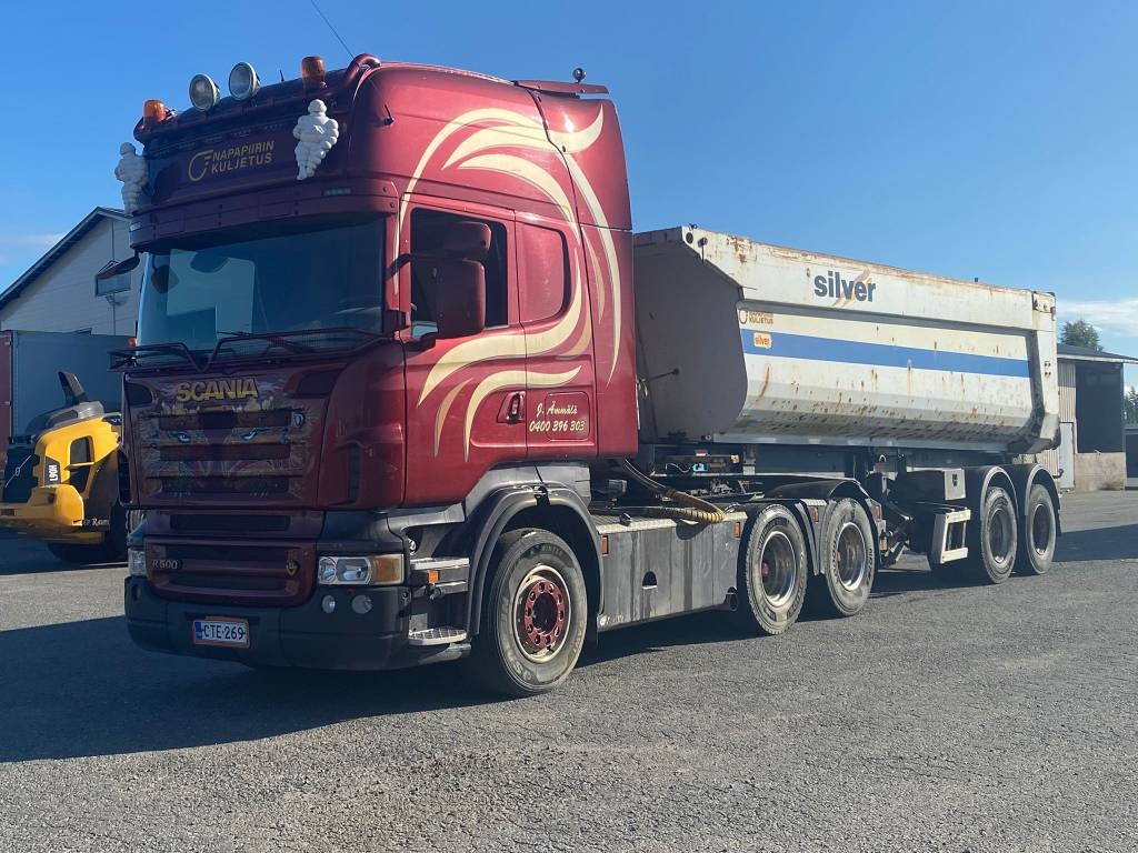 Tracteur routier Scania R 500 6x4 hydrauliikalla — occasion 2007