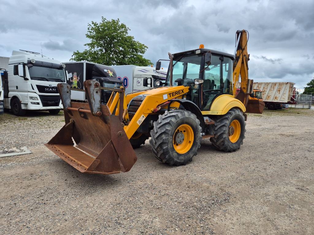 Tractopelle Terex 970 Elite //good condition// 4 in 1 bucket /for — occasion 2006, 5 608 h