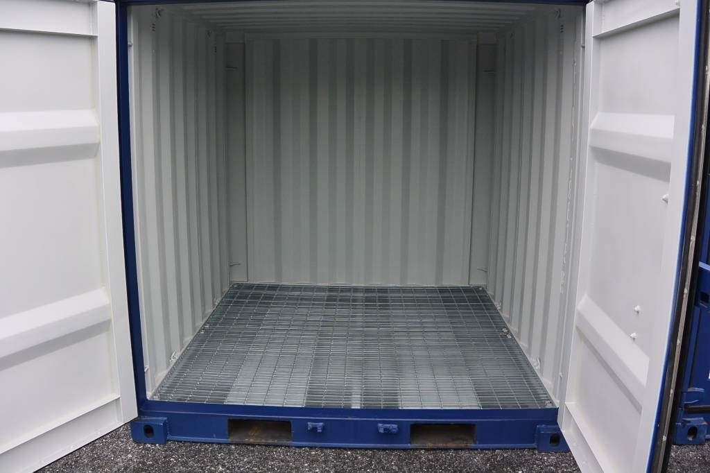 Miljöcontainer 8fots m uppsamlingsgolv 8fot