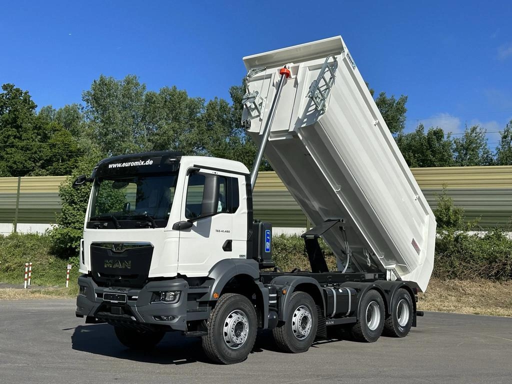 MAN TGA 41.480 TGS 41.480 BB 8X4 Euromix Mulden Kipper