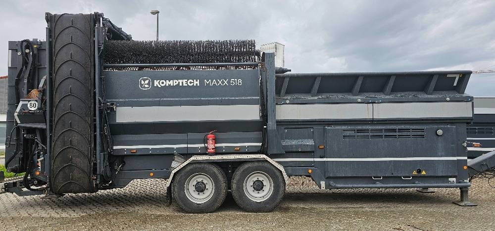 Crible mobile Komptech Trommelsieb Maxx 518 — occasion 2022, 6 650 h