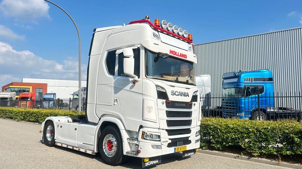 Scania S580 TOP condition| 4 baloons | park cool | retard