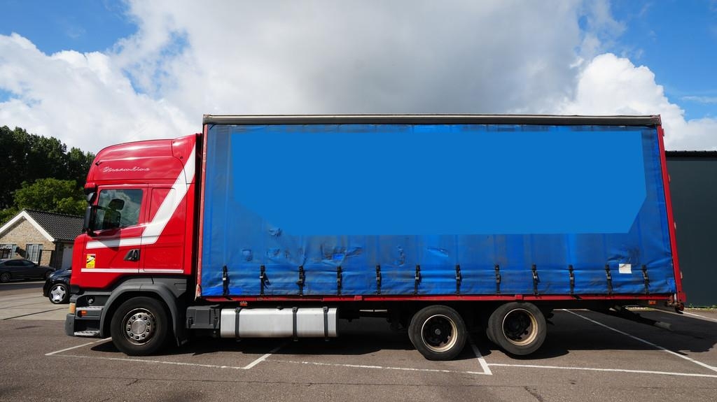 Scania R 400 6x2 Curtainside truck