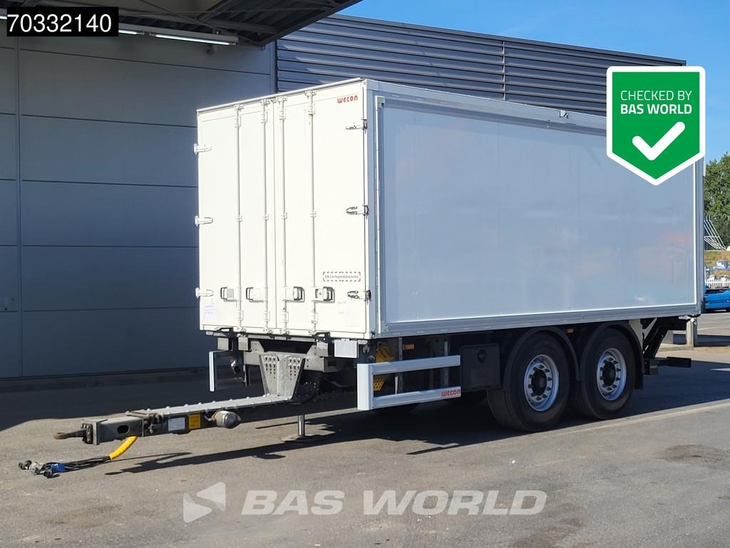 Remorque fourgon Wecon AKZ 218 2 axles Ladebordwand Durchlaufsystem LBW — occasion 2020
