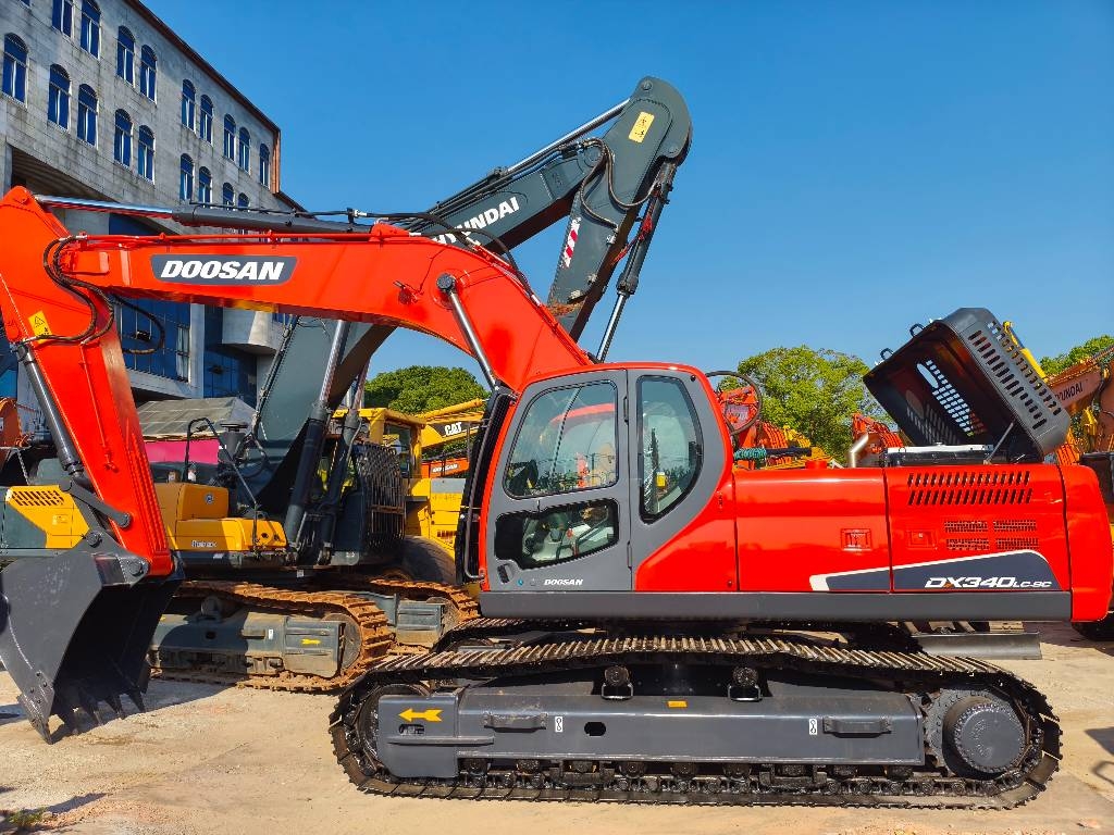 Pelle sur chenilles Doosan DX340LC-9C — occasion 2018, 3 400 h