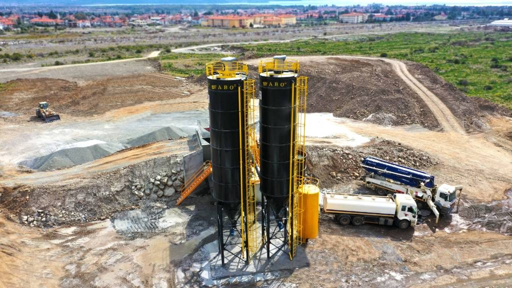 Fabo SILO À CIMENT À TOUTE CAPACITÉ MEILLEURE QUALITÉ