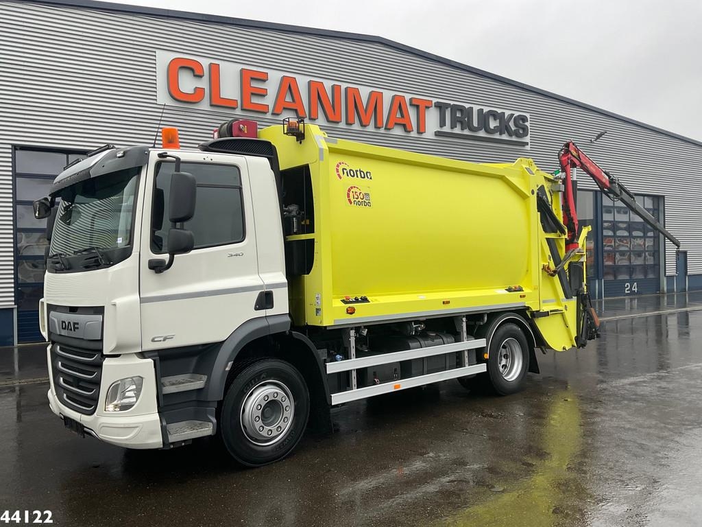 DAF FA CF 340 Euro 6 Norba 17 m³ + Palfinger 3.8 Tonme