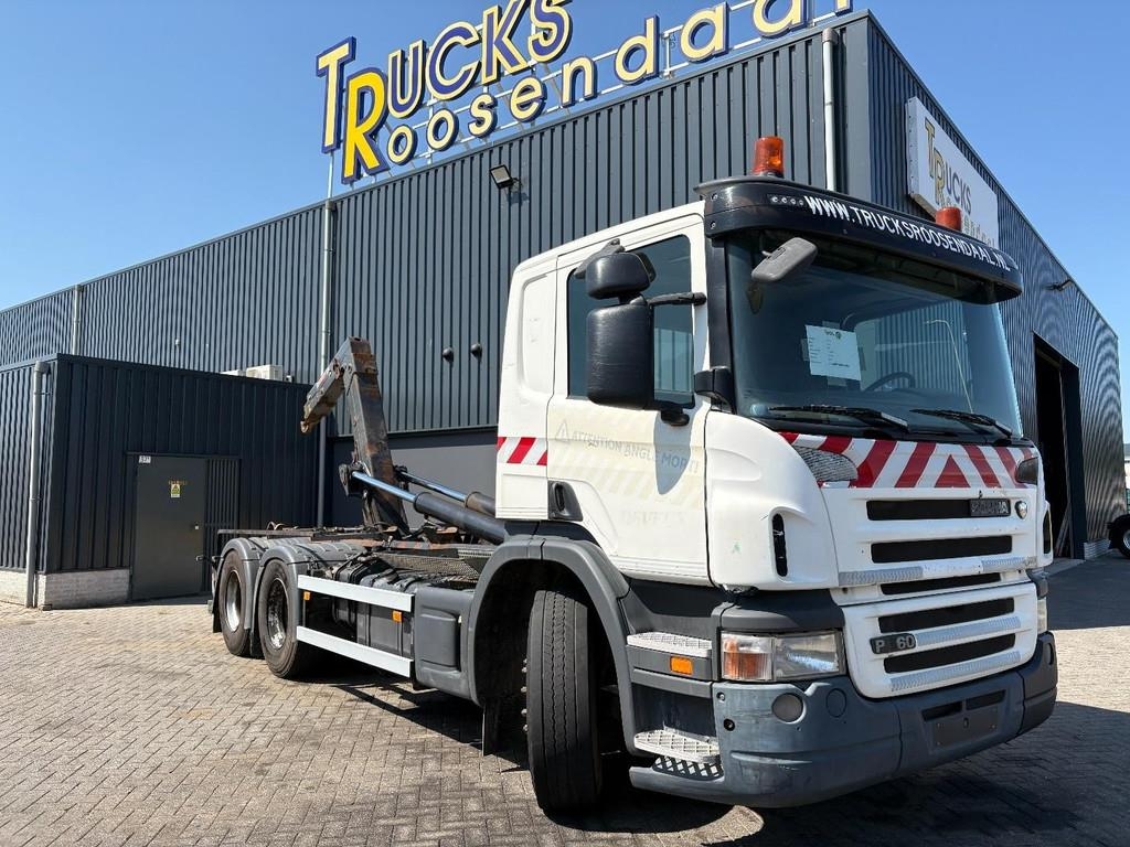 Scania P 360 + HOOK ARM SYSTEM + 6X2 + EURO 5 + HEIGHT AD