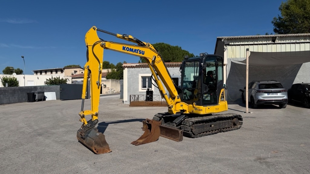 Mini-pelle Komatsu PC 55 MR-5 — occasion 2018, 3 330 h
