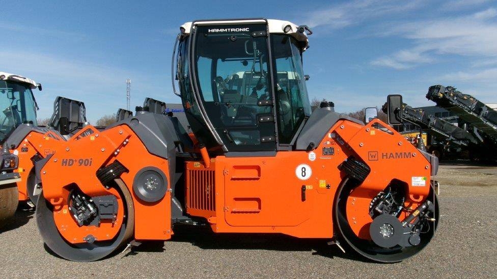 Rouleau tandem Hamm HD+ 90i VV-S — occasion 2023, 292 h