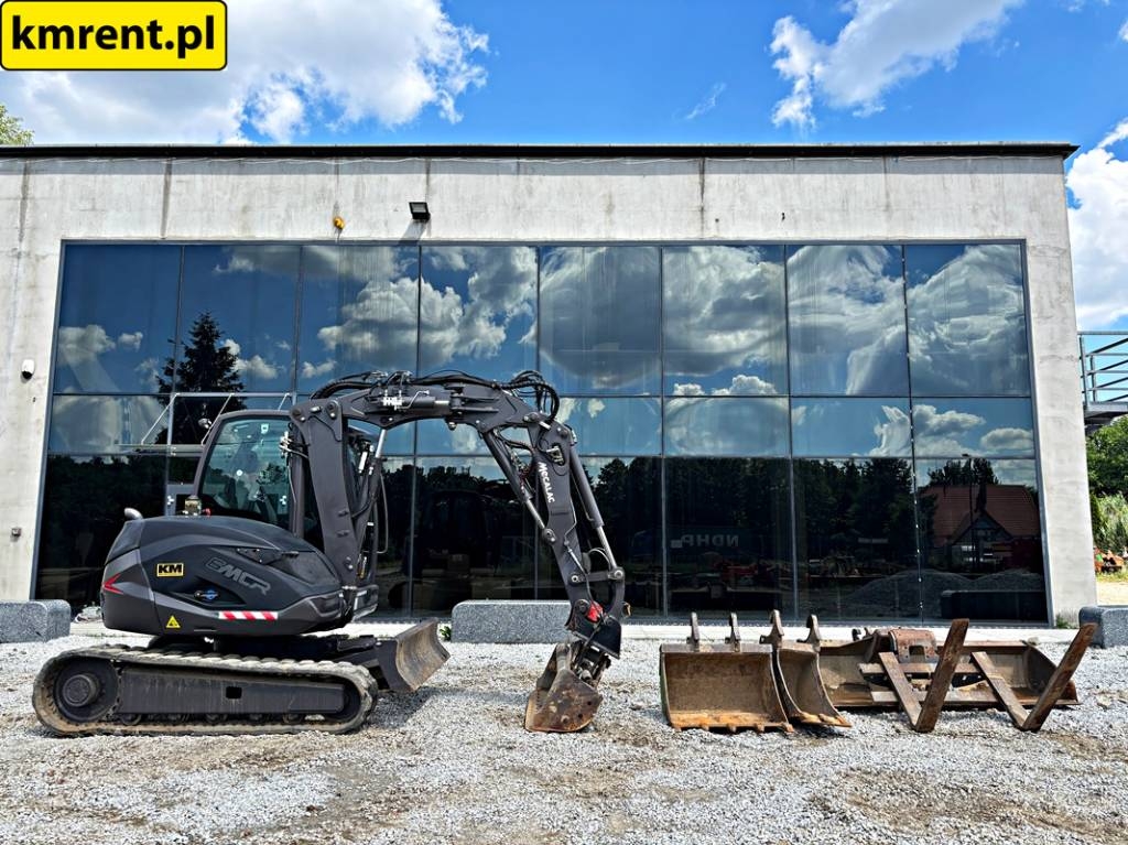 Mecalac 6 MCR MINI-KOPARKA 2022R. MTH:3855 | 8 MCR JCB 805
