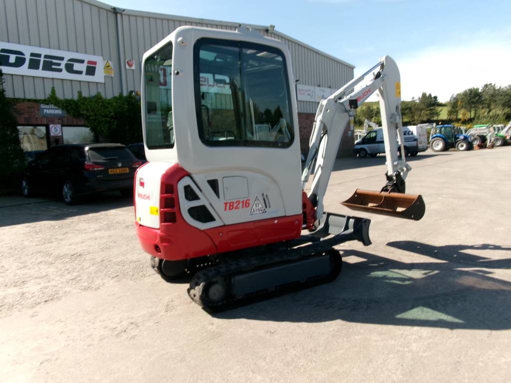 Takeuchi TB216 cab