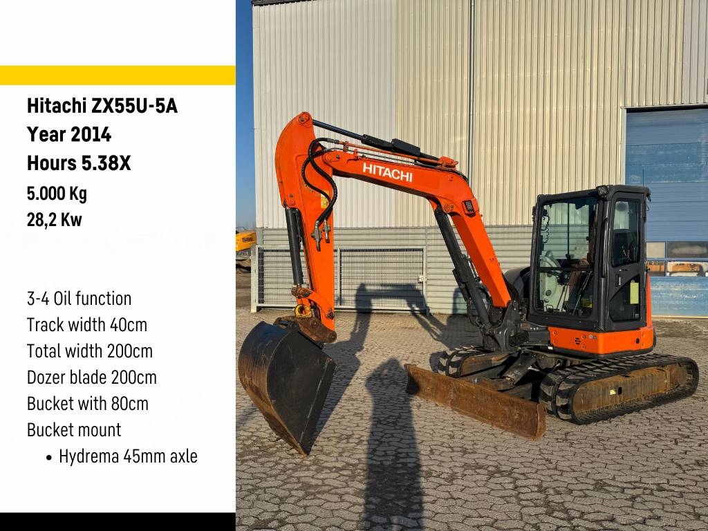 Hitachi ZX 55 U-5 A