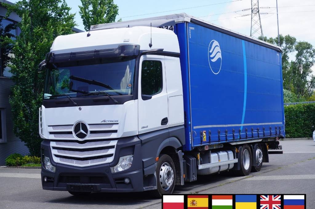 Mercedes-Benz Actros 2542 MP5 / Curtainsider 19 EPAL/ 2021