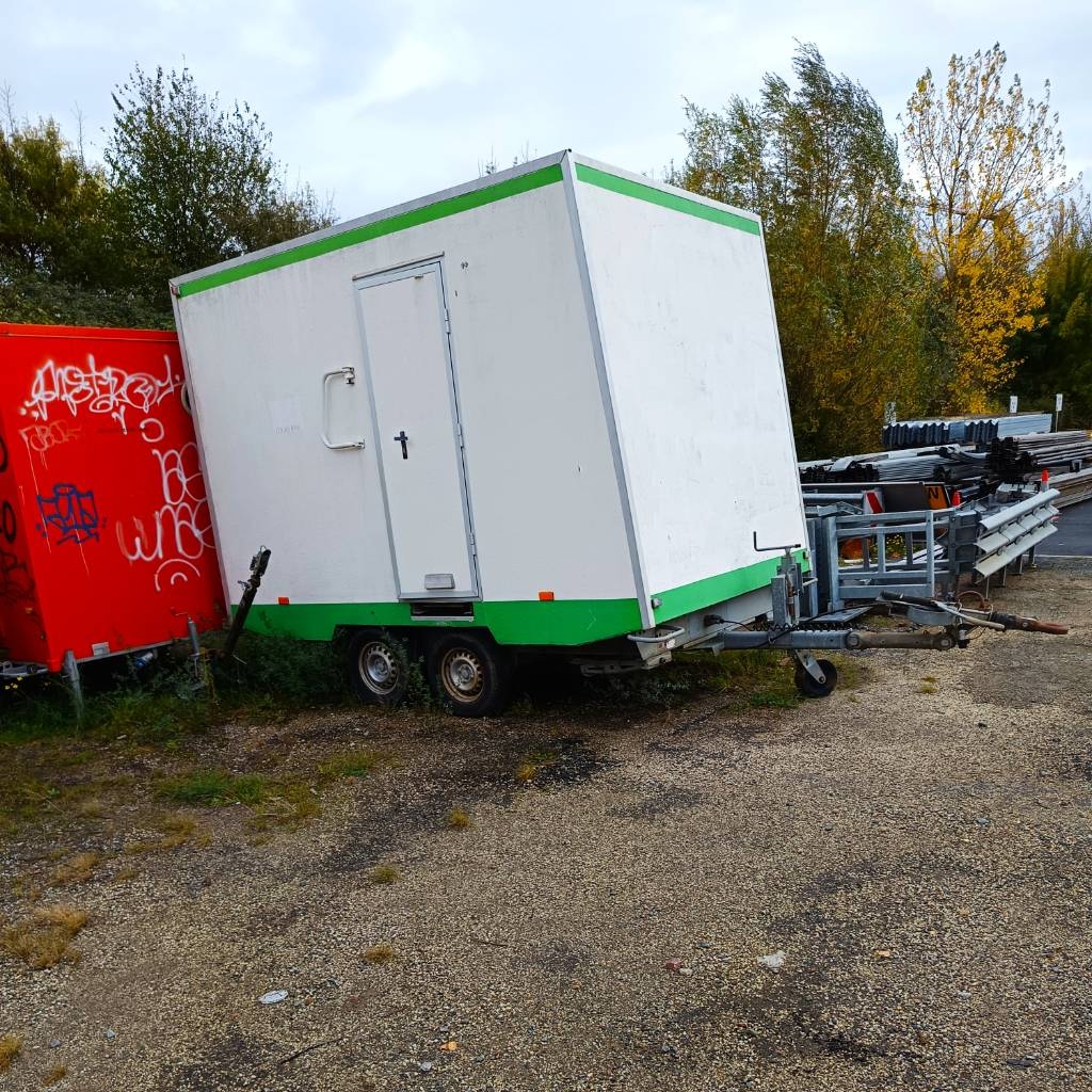 ECIM Remorque Roulotte de Chantier / Worksite trai