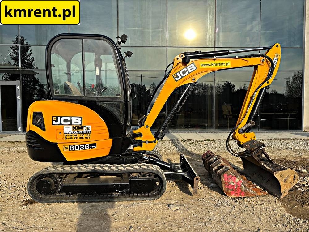 JCB 8026 MINI-KOPARKA 2016R. MTH:3517! | 8025 8018 803