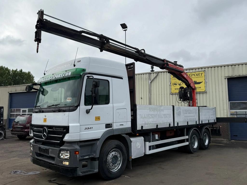Mercedes-Benz Actros 3341 Crane - Palfinger PK18500 + Remote Joy