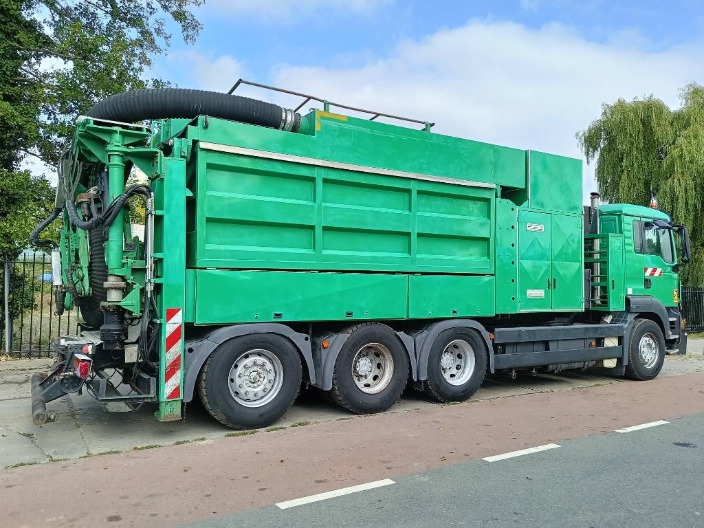 MTS 4A 14T 36.000V MAN saugbagger vacuum truck
