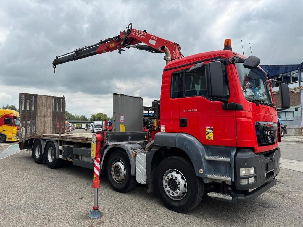 MAN TGS 35.360 8X2 + FASSI F165A 2.22 + REMOTE CONTROL