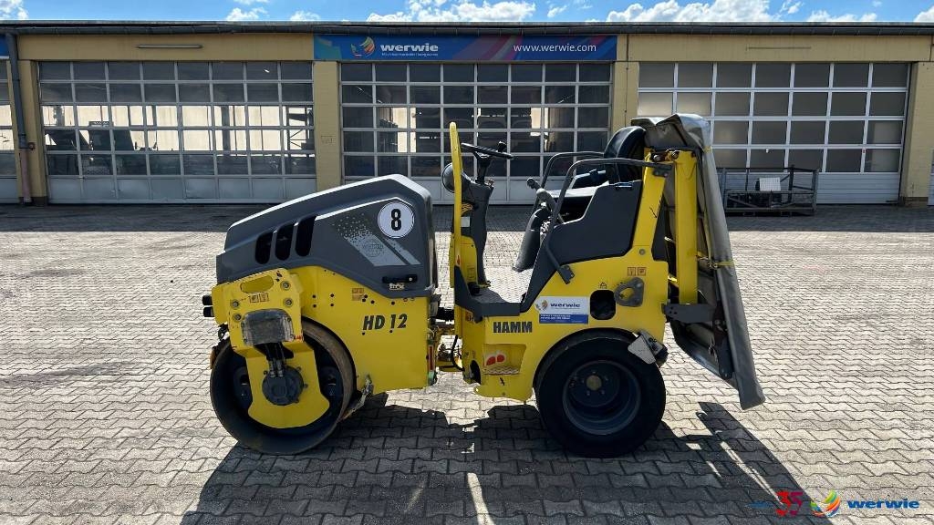 Rouleau monocylindre Hamm HD 12 VT — occasion 2014, 3 459 h