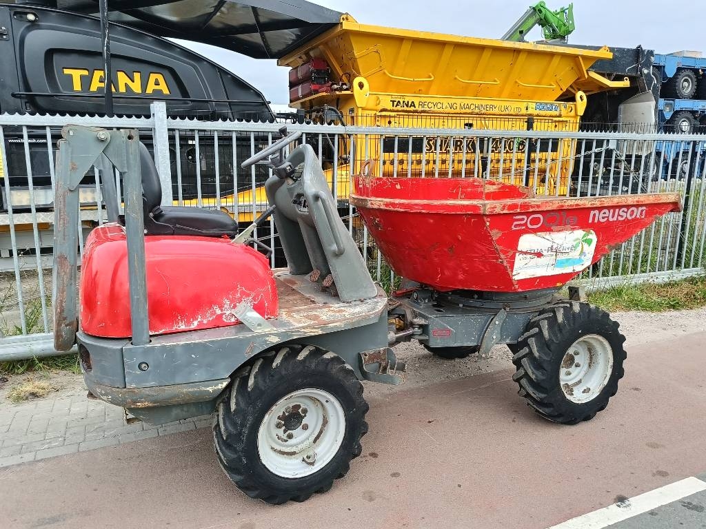 Neuson 2001 dumper rotating roterende bak 2008