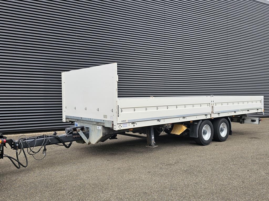 Junge / 2 AXLE TRAILER WITH BOARDS