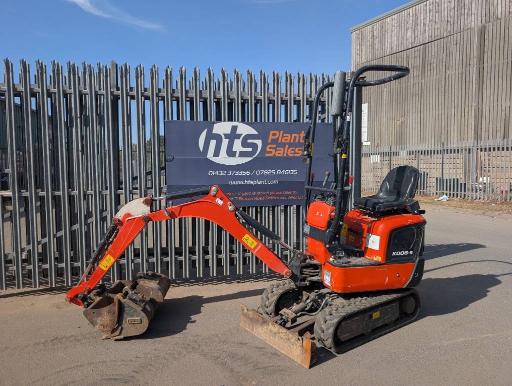 Mini-pelle Kubota K 008-5 — occasion 2022, 688 h