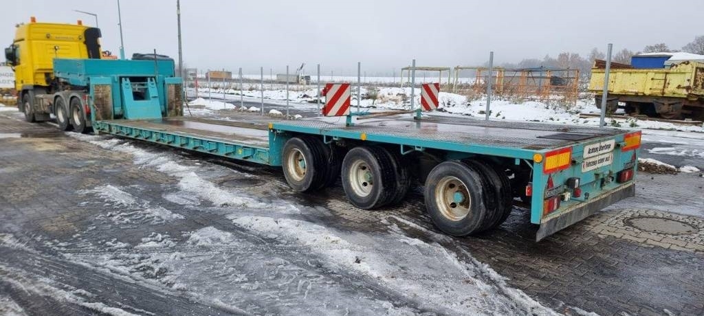 Goldhofer 3 axle Tiefbett | Schwertransport