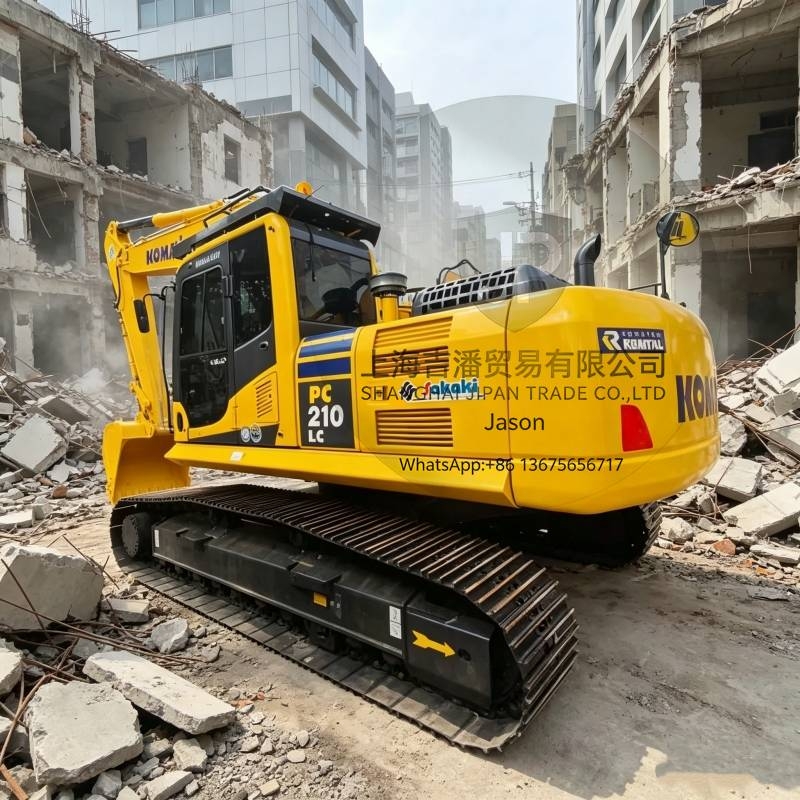 Pelle sur chenilles Komatsu PC 210 — occasion 2024, 847 h