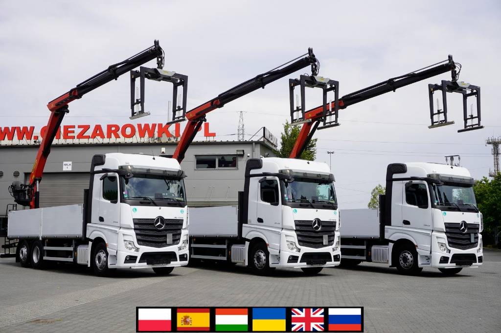 Mercedes-Benz Actros 2545 MP5 / 60 tho. km / Palfinger PK 18.001