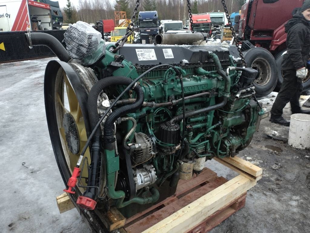 Volvo D13K 540 moottori, 390000km
