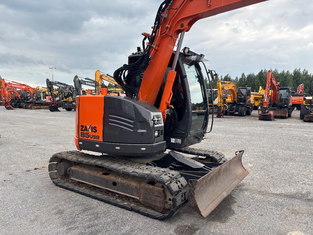 Hitachi ZX 85 US / Engcon, Kauha, Rasvari, Huollettu! kuva 6