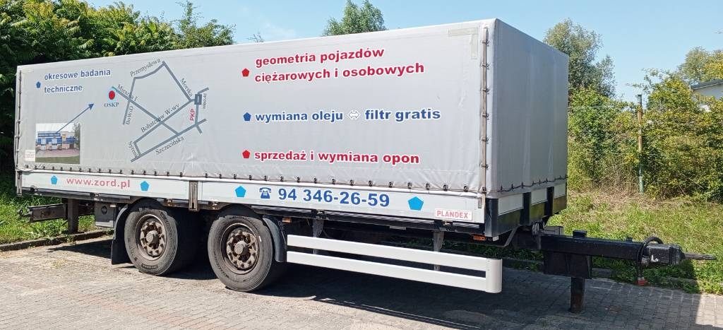 Remorque fourgon Plandex PTL-1300CU — occasion 2010