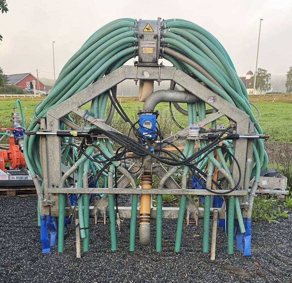 Komplett 12m Slurrykat slangeanlegg m.Flowmeter st
