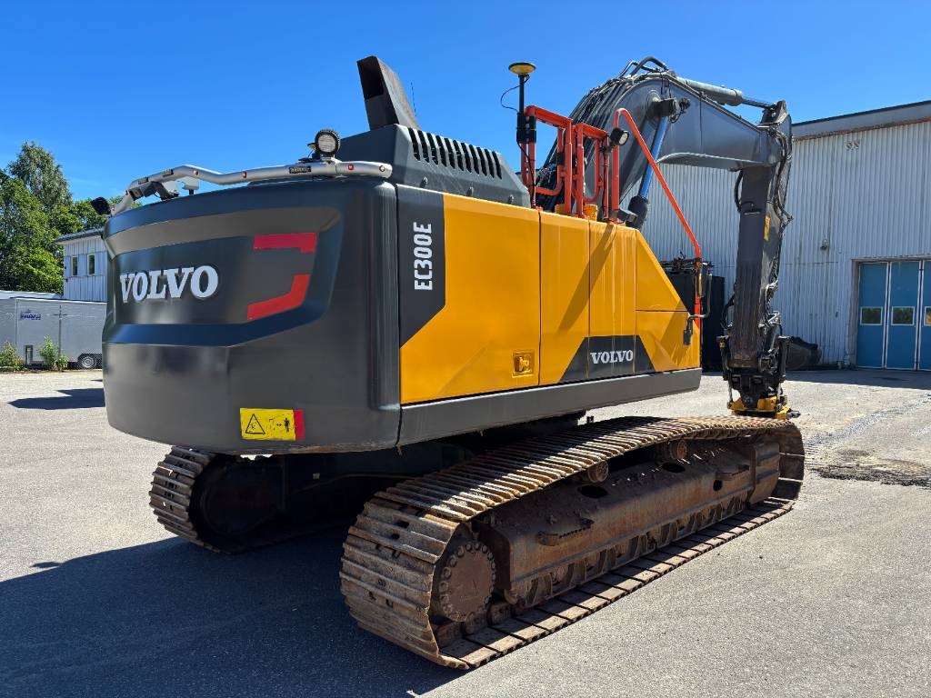Volvo EC 300 EL med Leica Geosystems, Lagermaskin!