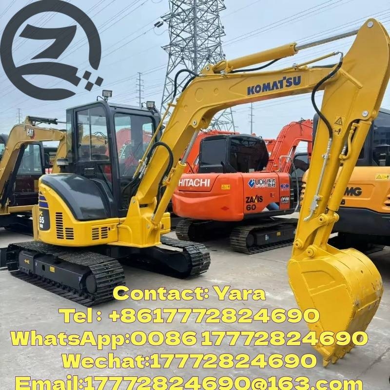 Mini-pelle Komatsu PC 55 — occasion 2023, 800 h