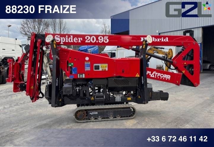 Platform Basket SPIDER 20.95 *ACCIDENTE*DAMAGED*UNFALL*