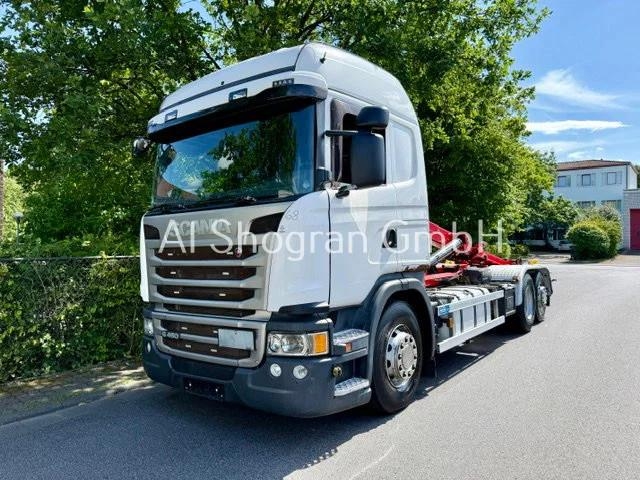 Scania R450 6x2/Hiab 21T/Retarder/Lenk/Liftachse