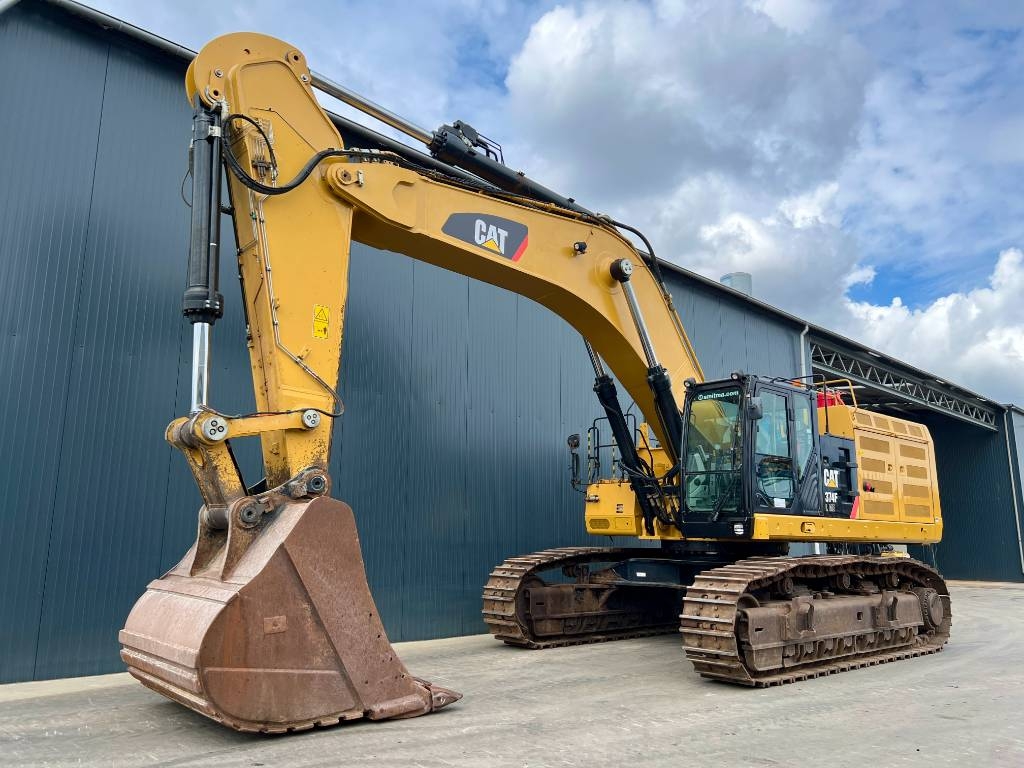 Pelle sur chenilles Caterpillar 374FL ME | U/C 70%! — occasion 2014, 15 169 h