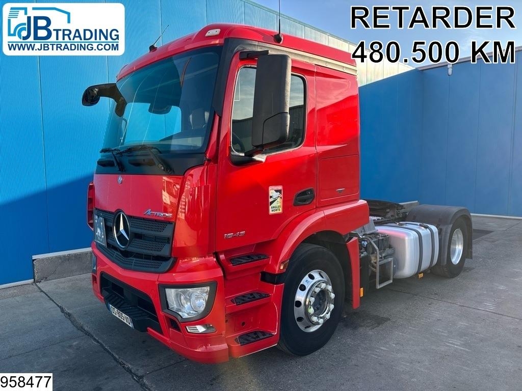 Tracteur routier Mercedes-Benz Actros 1843 EURO 6, PTO, ADR, Retarder — occasion 2015