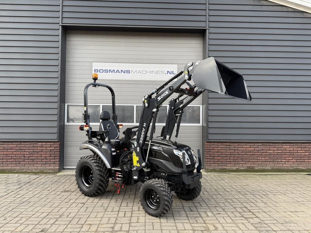 Solis 26 HST BLACK EDITION minitractor NIEUW met frontla