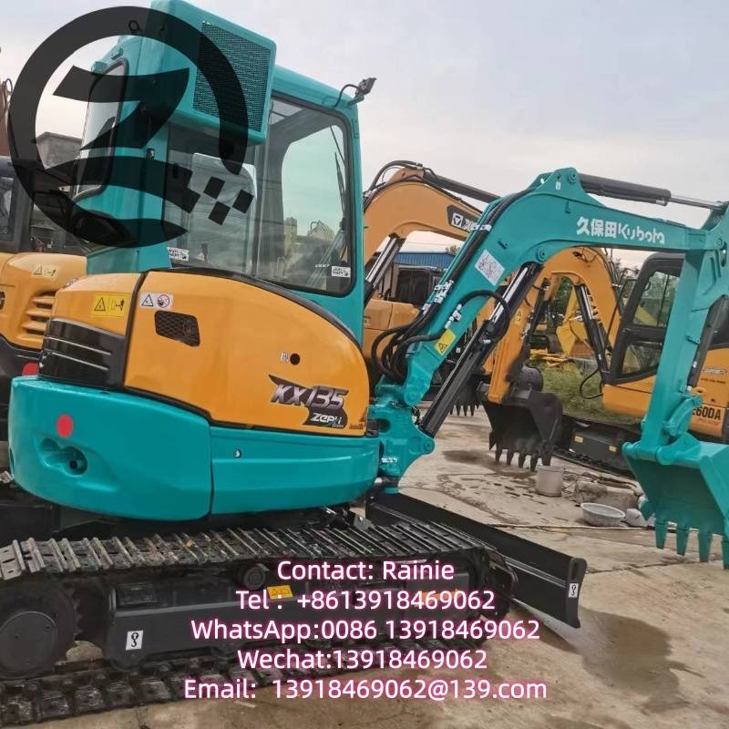 Mini-pelle Kubota KX 135 — occasion 2024, 500 h