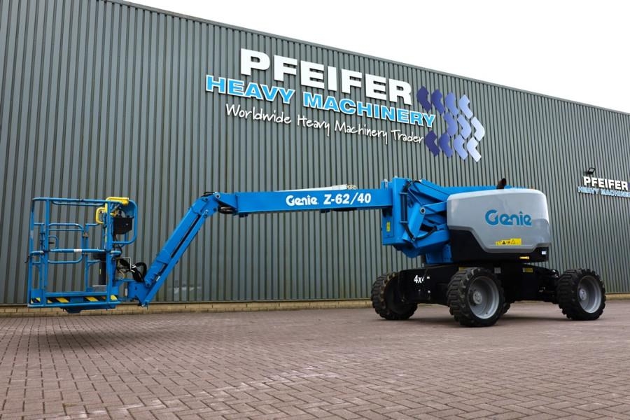 Genie Z62/40 Diesel, 4x4 Drive, 21m Working Height, 12.5