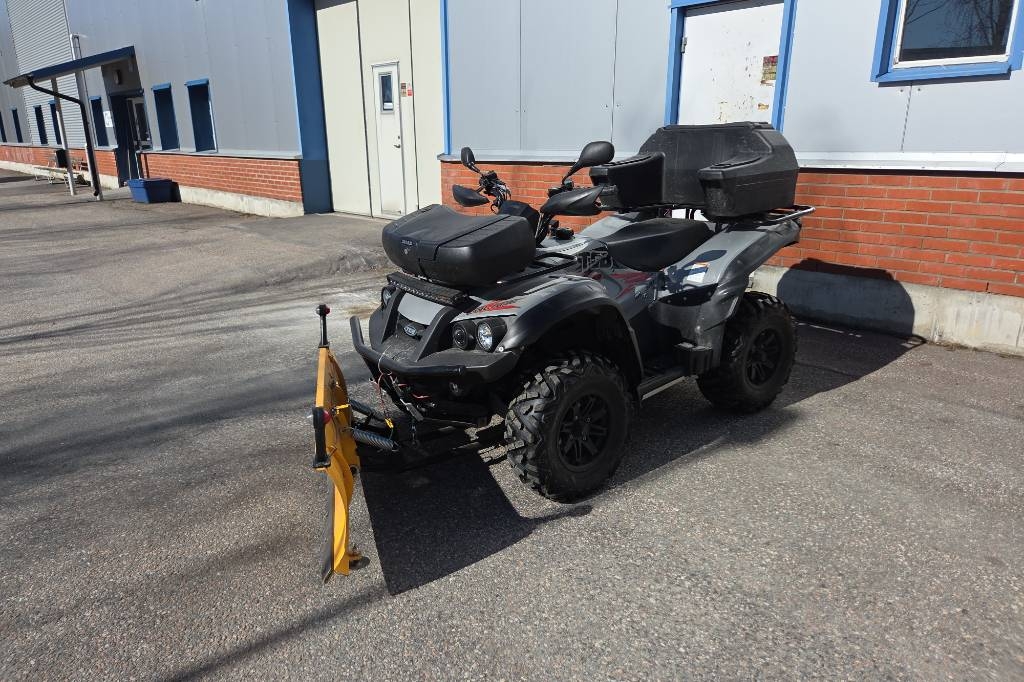 TGB 520 ATV med plog och dubbla vinschar