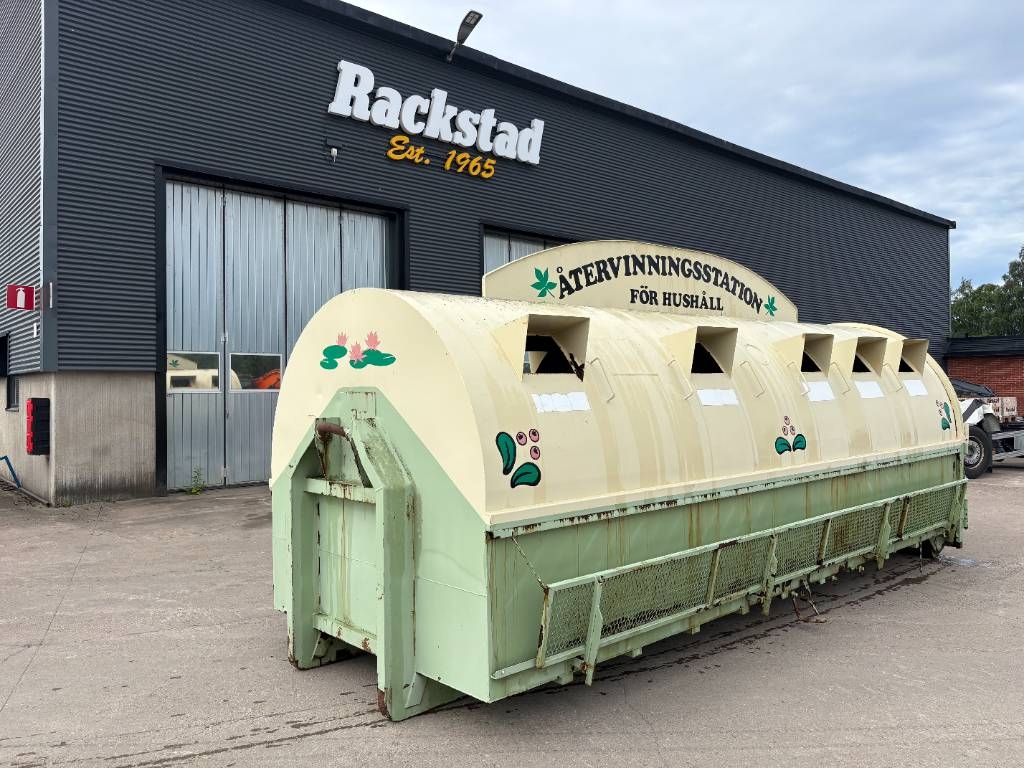 Återvinningsstation Lastväxlarram