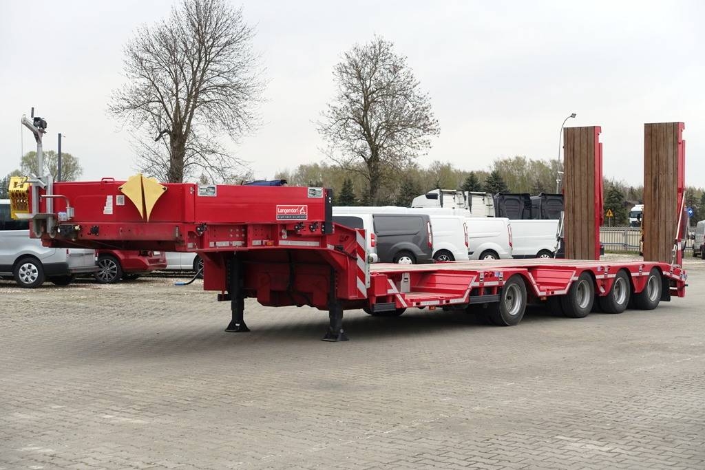 Langendorf low-bed semi-trailer / 2024 / load 46 t / 2 units