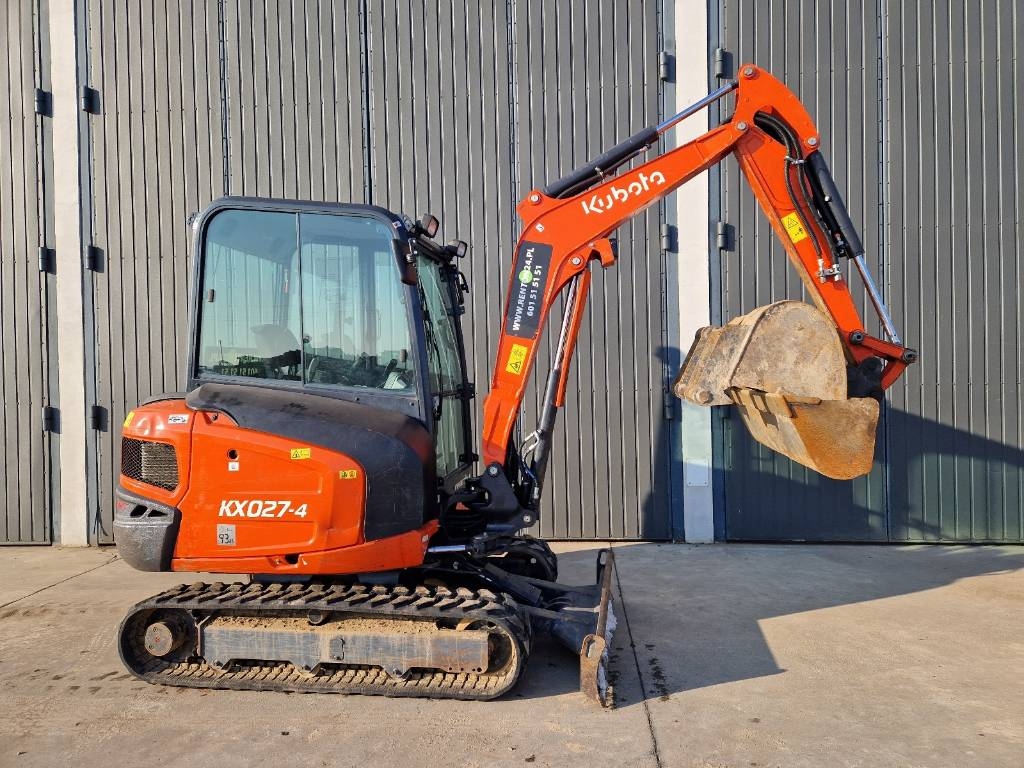 Kubota KX 027-4 jak JCB CAT WACKER R261