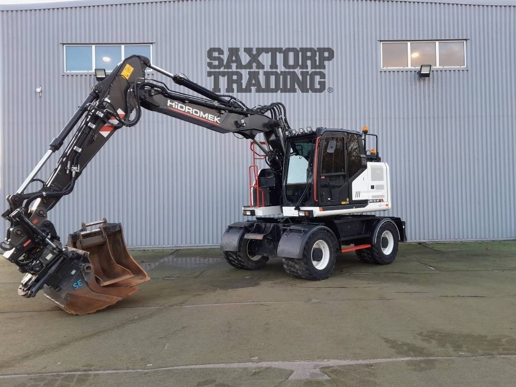 Pelle sur pneus Hidromek HMK 150 WR-5, L5 Grävsystem, Vagn, 3 skopor — occasion 2023, 2 886 h