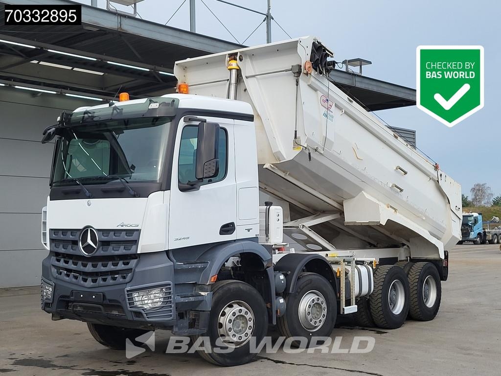 Camion benne Mercedes-Benz Arocs 3245 8X4 16m3 tipper Hydraulic tailgate Full — occasion 2016